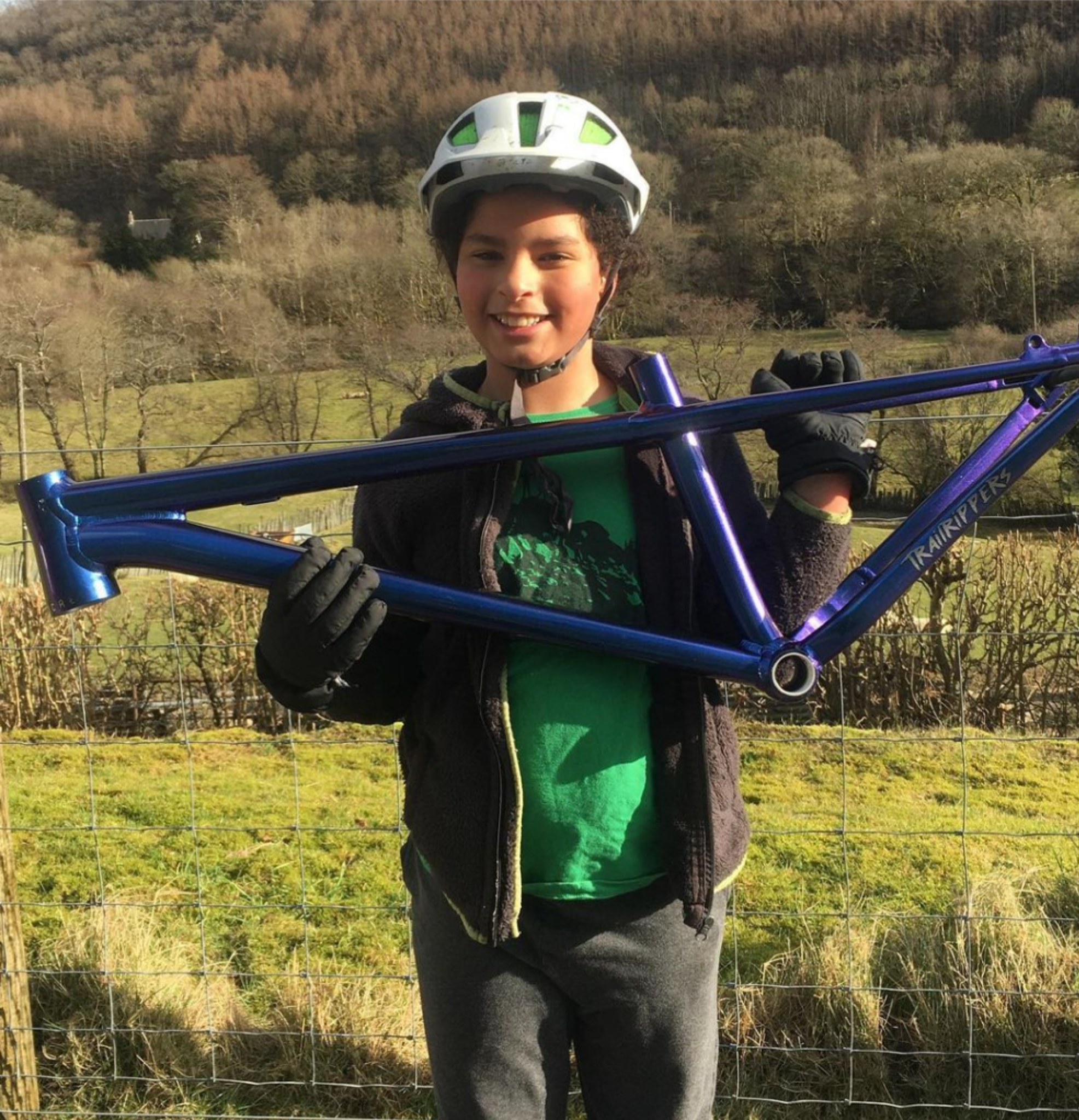 Ruben and his frame